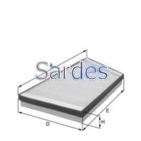 Polen Fi̇ltresi̇ P206 98-1.1i-1.4i-1.4hdi-1.6i-1.6 16v-1.9d