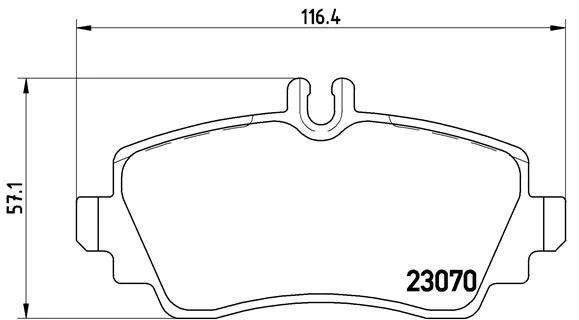 Fren Balatasi Ön Mercedes A-Class W168