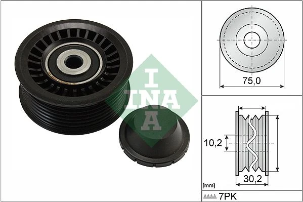 Alternatör Gergi̇ Rulmanı Captur 1.2tce 13 Clio IV-Megane III 1.2tce 12 Megane III 1.4tce 09