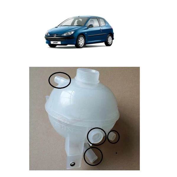 Yedek Su Deposu Genlesme Kavanozu P206-P307-C2-C3 1.4 1.6 16v 2.0 Hdi̇ 16v 4 Gi̇ri̇şli̇
