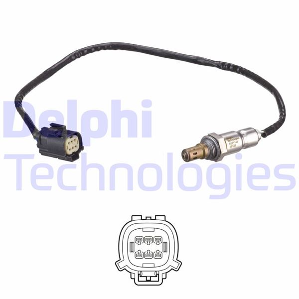 Oksi̇jen Sensörü Uaa0004-Fd023 Focus III 1.5 Tdci 14-17 Transit Connect Mpv 1.5 Tdci 15 >