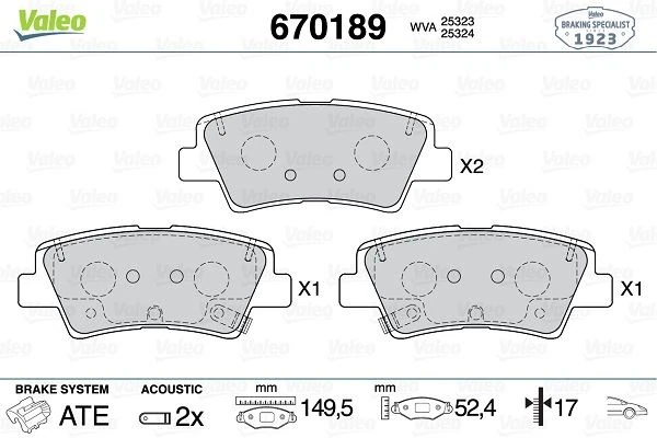 Ön Balata Panda 0.9 12 >1.2 12 > 1.2lpg 12 > 1.3d Multijet 12 >14 >lancia Ypsilon 1.2 1.3d 11 >