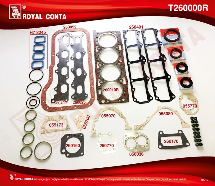 Motor Takım Conta Corteco Keçeli̇ Palio-Marea-Siena-Brava 1.6