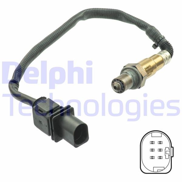 DELPHI Oksijen (Lambda) Sensörü CITROËN, PEUGEOT