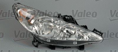 Sağ Far Beyaz Peugeot P207 07 15 Elektri̇kli̇ H7 H1 Motorlu