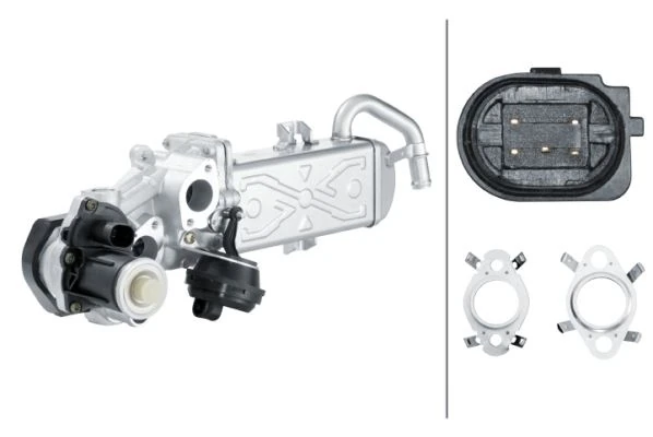 Egr Valfi̇ Soğutucu Caddy-Jetta-Golf6-Passat-Superb-Octavia-A3-Leon 09>1.6tdi Caya-B-C-D