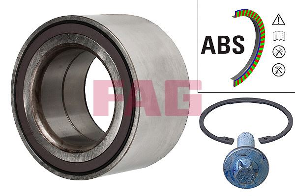 Teker Rulmanı Ön Mercedes W204 S204 X204 C218 X218 W212 S212 W221 C216