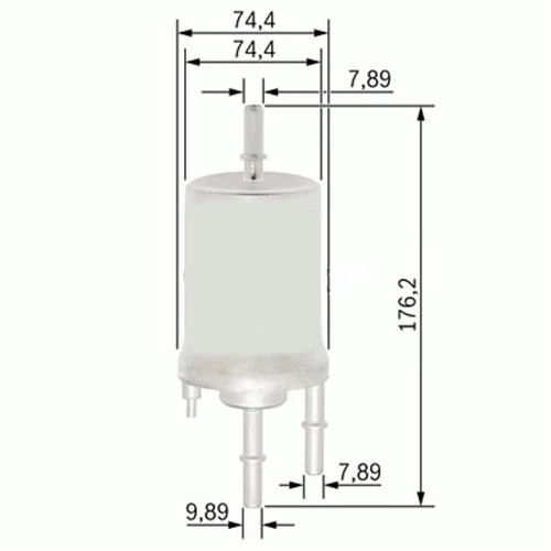 Yakıt Fi̇ltresi̇ Audi A4 1.8t 02-04-A6 2.4-3.0 04-06-A8 6.0 03-10 X