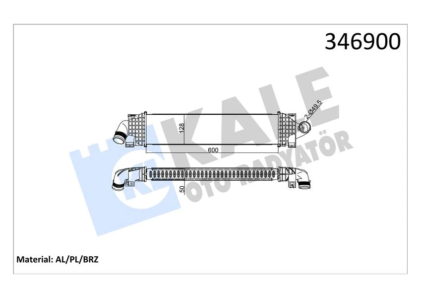 Turbo Intercol Radyatoru Focus II 1.6 Tdci 2.0 Tdci C-Max 06>11 03> 1.6 Tdci 1.8 Tdci 2.0 Tdci C-Max 06>11 03> S-Max 09> 06> Mondeo III 00>07 IV 07> 1.6 Tdci 2.0 Tdci Kuga 08> 2.0 Tdci Galaxy III 06> S