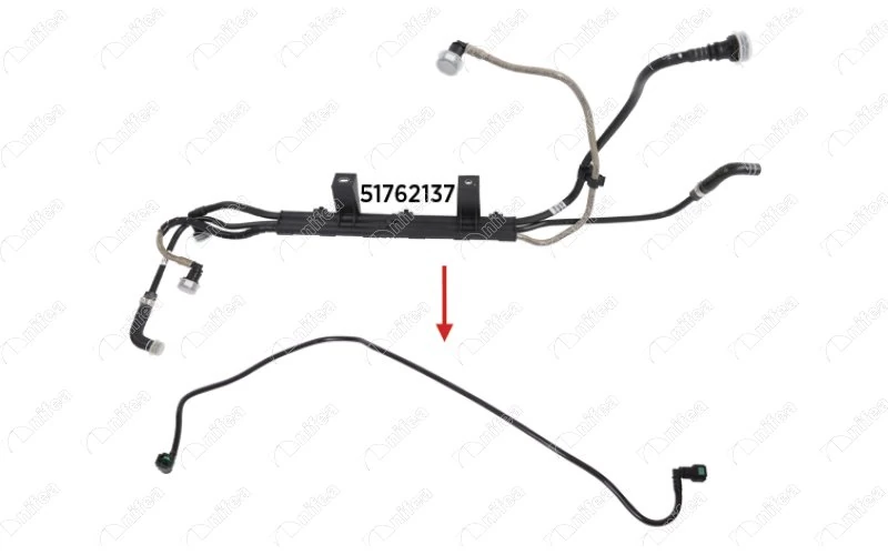 Yakıt Hortumu Fiat Linea 1.3 Multijet Braket Hari̇ç