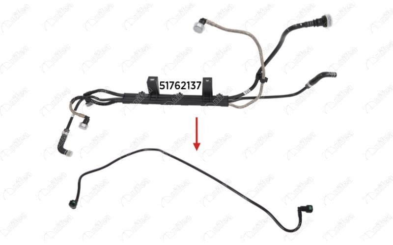 Yakıt Hortumu Fiat Linea 1.3 Multijet Braket Hari̇ç