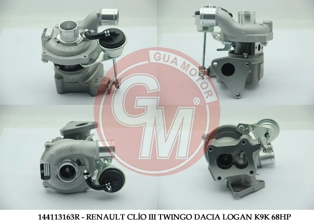 Turbo Şarj Renault Cli̇o II III Twingo Dacia Mcw Logan Sandero K9k 1.5dci 68hp