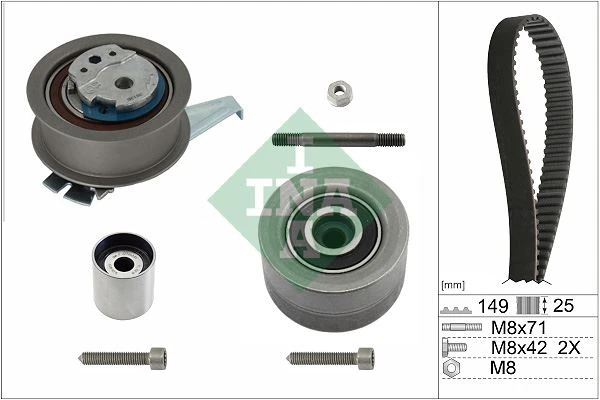 Tri̇ger Seti̇ Volkswagen-Skoda-Audi̇-Cupra-Seat 16> Ford 23> 2.0 Tdi̇ Dsud-Dtrb-Dtrd-Deze-Dtna-Dtua 149 Di̇ş
