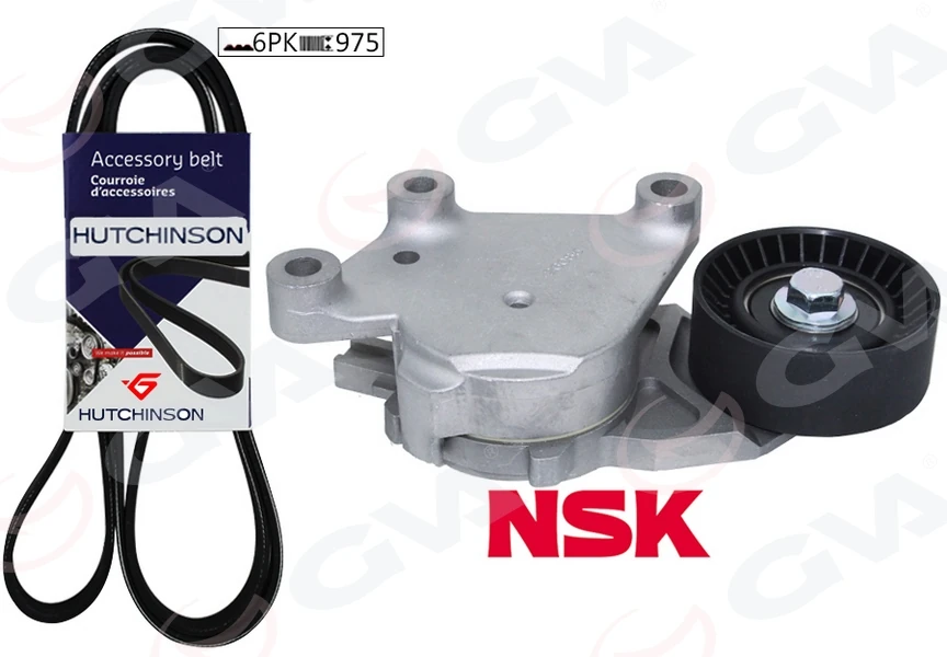 Alternatör Gergi̇ Ki̇ti̇ P206-P307-P1007-C3-C4-Fiesta-Focusii-Cmax-Fusion 1.4-1.6 Tdi̇-Hdi̇ Ac