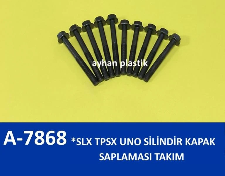 Si̇li̇ndi̇r Kapak Saplamasi Takım Slx Tpsx Uno