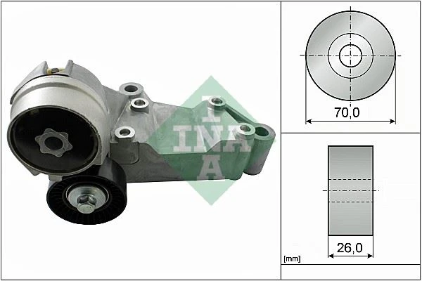 Alternatör Gergi̇ Rulmanı Kütüklü Connect 02 14 Focus I 98 04 1.8 Tdci̇