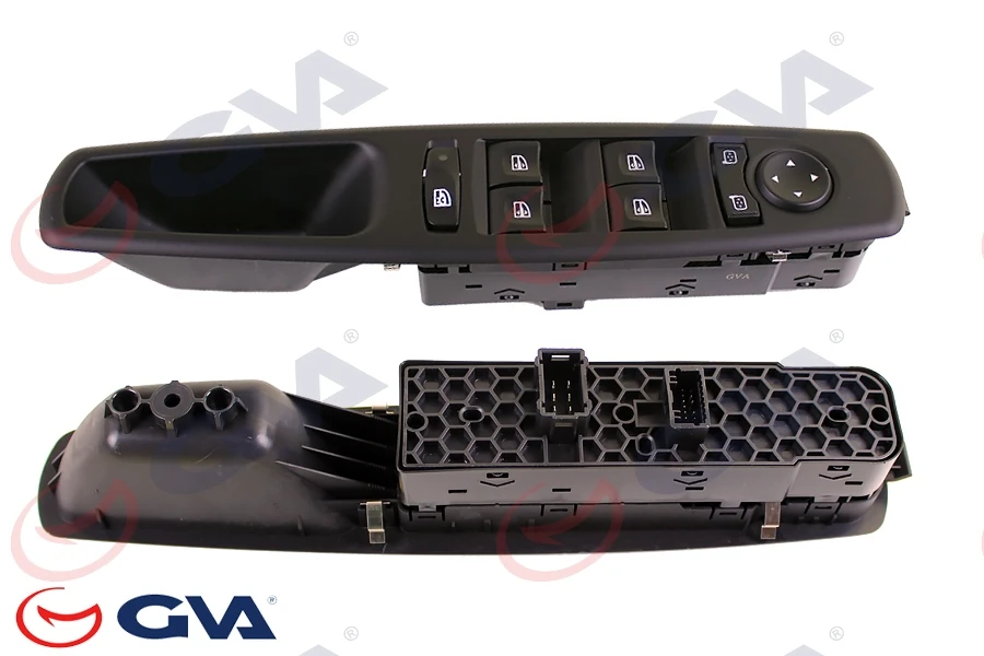 Cam Açma Anahtari Ön Sol Komple Renault Megane III 09> Fluence 09> Dörtlü Merkezi̇ Ki̇li̇t Düğmeli̇ Ayna Ayarli