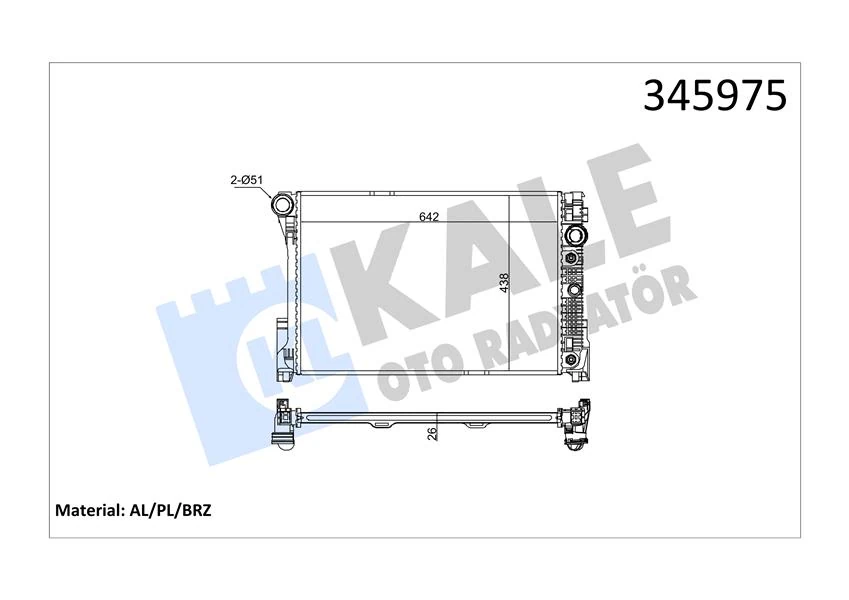 Motor Su Radyatoru Mercedes W204 S204 C204 W212 S212 C207 A207 X204 R172