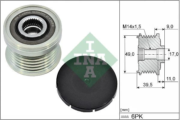 Alternator Kasnagi BMW F20 F21 F22 F23 F30 F31 F34 F32 F33 F36 F07 F10 F11 F18 E84 F25 F26 F15 F16 E 89
