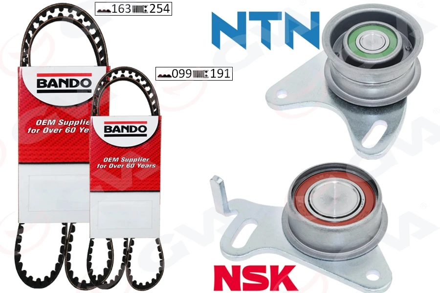 Tri̇ger Kadış Seti̇ Eksantri̇k Seti̇ Hyundai H100 Starex 2.5l D4bb D4bf 97-/ Kia K2500 2.5l D4bh 03-/ Mitsubishi L300. L200 2.5l 4d56 K64t K74t 96-07 / Pajero 2.5l 4d56 94-2 Kadış 2 Rulman 16