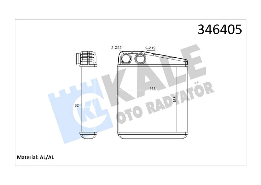 Kalori̇fer Radyatörü Clio III-Modus 04 Twng 07