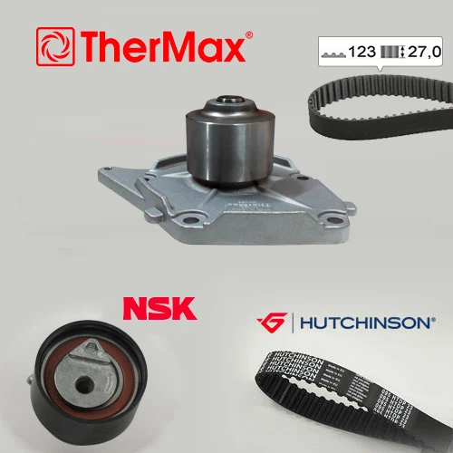 Su Pompali Triger Seti 123 Dis 27mm Clio II 01>06 Megane II 04> Kango 01> Micra III 04> Duster 10> 1.5 Dci K9k Euro 3 Euro 4