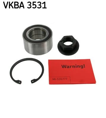 Ön Teker Rulmanı Fiesta V 01> Focus 98>04 Fusion 02>12 Courier 14>ka III 16> Ecosport 13> Mazda 2 07>15 Kit ABS Li 38.993x72x37 Bah-0106dx