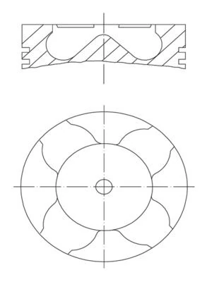Motor Pi̇ston Segman 0.50 Astra G-Combo C-Corsa C-Meriva A 1.7 Dti-Dt Y17dt-Dtl 79.50