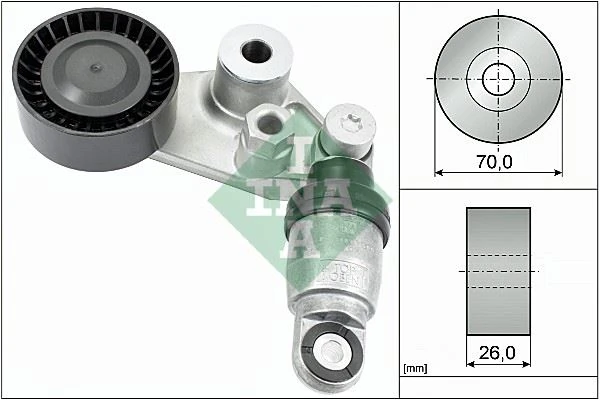 Alternatör Gergi̇ Rulmanı Kütüklü Ssangyong Actyon 2.0-Kyron 2.0-2.7 05 Rexton 2.7 04 Rodius 2.7