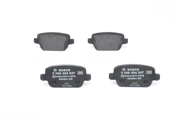 Arka Fren Balatasi Mondeo IV Ca2 07 14 S-Max 09 06 S-Max 09 Kuga I 08 12 Galaxy III 06 Volvo S80 II 06 S80 07 V70 06 V70 07 Xc70 06 Freelander 2 2.2