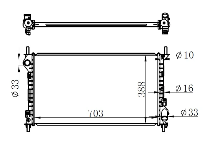 Motor Su Radyatoru Connect 1.8tdci 75ps 90ps 110ps 02>klimali 2 Sira Al Pl Brazing