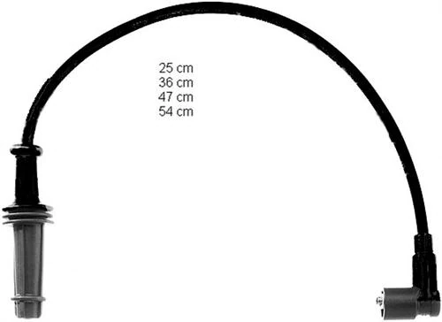 Buji̇ Kablosu Saxo 1.4-1.6 Enj-P106-P306 97-01-Partner 1.4 97