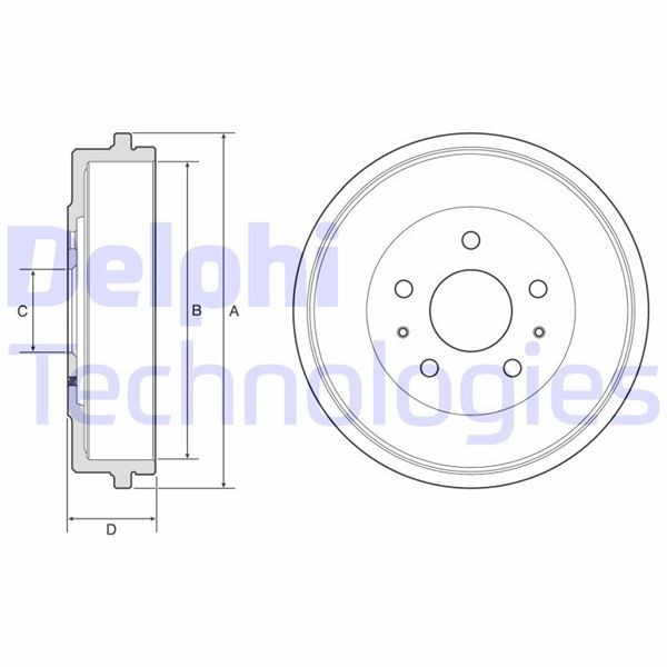 DELPHI Kampana ARKA FORD