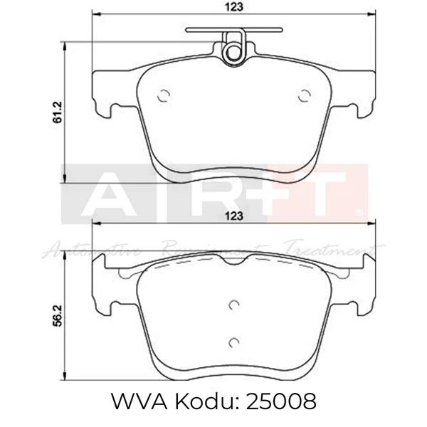 Arka Balata Volkswagen Golf Vii 2014 Touran T-Roc 2018 Audi A3 2014 2020 Q2 2016 TT 2018 Seat Ateca 2016 Leon 2014-2020 Skoda Super B 2015 Karoq 2016