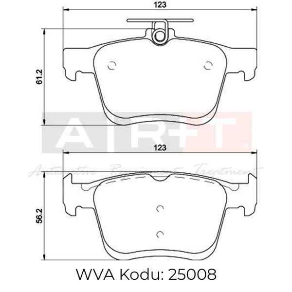 Arka Balata Volkswagen Golf Vii 2014 Touran T-Roc 2018 Audi A3 2014 2020 Q2 2016 TT 2018 Seat Ateca 2016 Leon 2014-2020 Skoda Super B 2015 Karoq 2016
