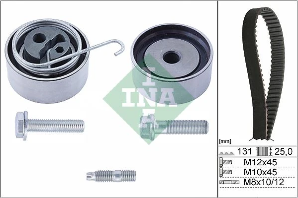 Eksantri̇k Gergi̇ Ki̇ti̇ 131x250 Astra H-Astra J-Corsa D-Meriva-Zafira B 1.7 Cdti̇ Z17dt-Z17dtj-A17dtj-A17dtr-A17dts-A17dtc-Z17dtr-A17dti-A17dte