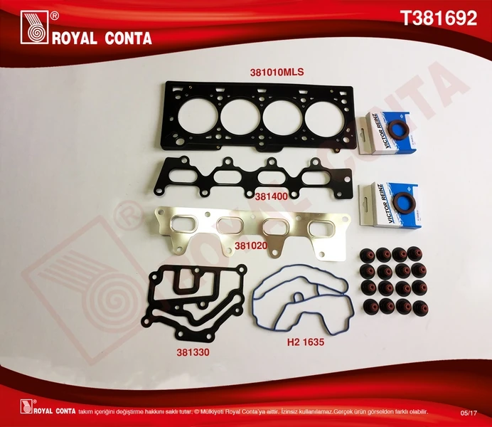 Royal Takım Conta Renault