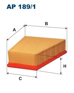 Hava Fi̇ltresi̇ Cordoba 02-09 Polo 01 Ibiza IV 02-09 Fabia 00-08 1.4tdi-1.8t-1.8gti-1.9tdi