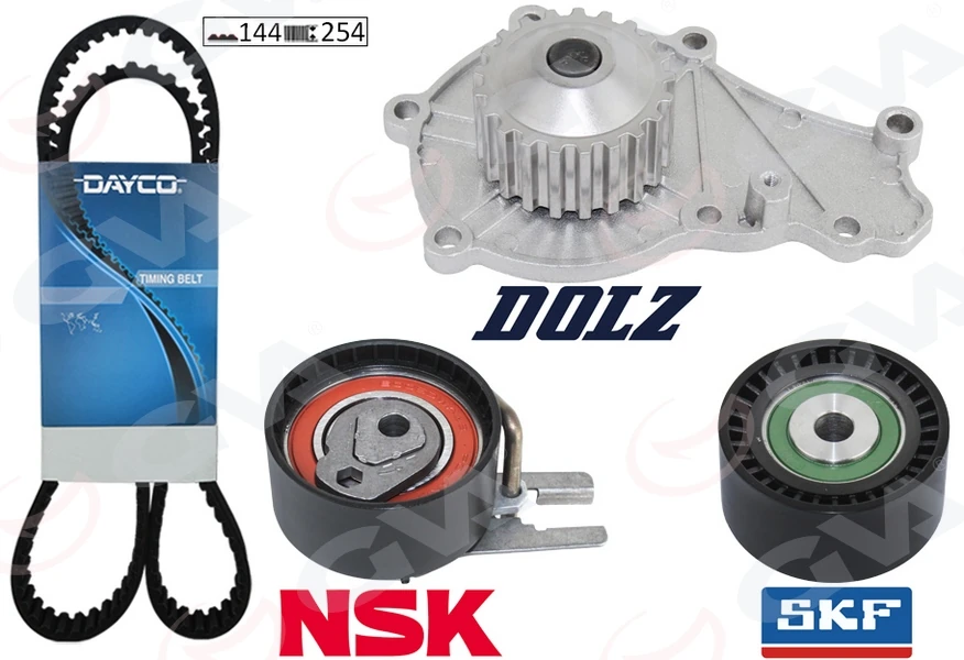 Eksantri̇k Gergi̇ Ki̇ti̇ Devi̇rdai̇m 144 Di̇ş Euro4 P206-P307-C1-C2-C3-Bipper-Nemo-Xsara 1.4 Hdi̇ Fiest A Fusion 02>08 1.4 Tdci 2s6q8a615ab-2s6q8591ba