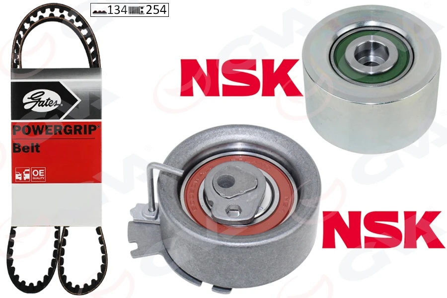Eksantri̇k Gergi̇ Ki̇ti̇ 134x254 P206-307-Partner-Berlingo-C3-Xsara 1.6 16v Nfu Tu5jp4 K015581xs