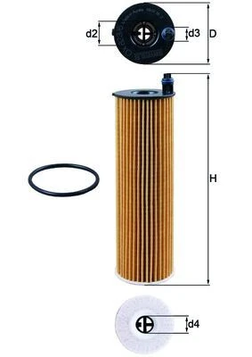 Yağ Filtresi Mercedes Om654 W205 S205 C205 A205 C257 W213 S213 C238 A238 W222