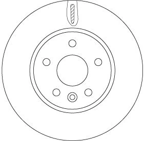 Ön Fren Aynası Astra K 15 > 15 Inç / 5 Delik 276x26x5dl Havali