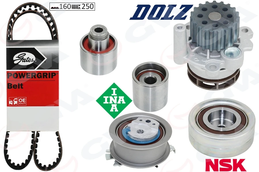 Devi̇rdai̇mli̇ Tri̇ger Seti̇ 160x250 Crafter-T6-A3-Jetta-Caddy-Polo-Passat 1.6-2.0 TDI