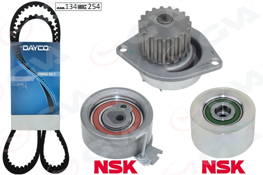 Devi̇rdai̇mli̇ Eksantri̇k Gergi̇ Ki̇ti̇ 134x254 P206-307-Partner-Berlingo-C3-Xsara 1.6 16v Nfu Tu5jp4