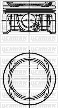Pi̇ston Segman Std Astra J-Corsa D-E-Mokka-Insignia A-Meriva B-Adam-Zafira C-Cruze-Trax 1.4 16v 72.50mm A/b/d14net-Nel-Nej