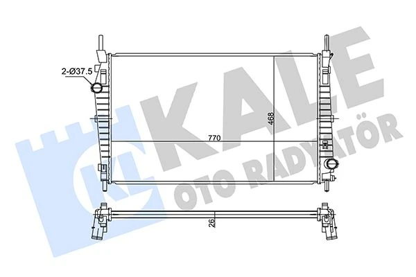 Motor Su Radyatoru Ford Transit 3.2 Tdci 200ps 06 Klimali Klimasiz