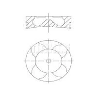 Motor Pi̇ston Segman 0.40 Astra H 04-14-Vectra C 02-08-Zafira B 05-15-Signum 03-08 Z19dth 82.40