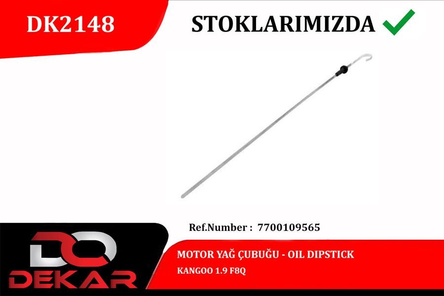 Motor Yağ Cubugu Kangoo 1.9 F8q