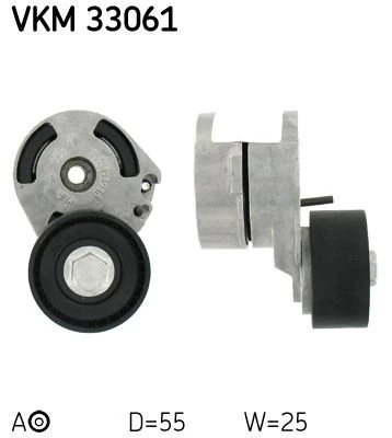 Alternatör Gergi̇ Rulmanı Kütüklü P206 1.4hdi-407-Partner 1.6 Hdi-C3 1.6 16v-C5 1.6hdi-Berlingo 1.6
