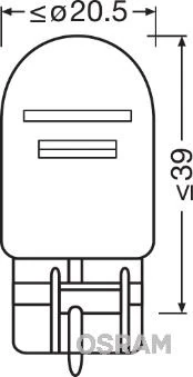 Ampul 12v 1016 Stop 21/5w Di̇psi̇z Çi̇ft Flama